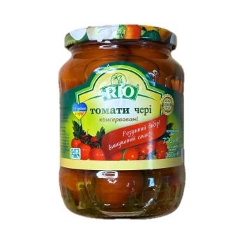 Томати чері консервовані RIO (720г)
