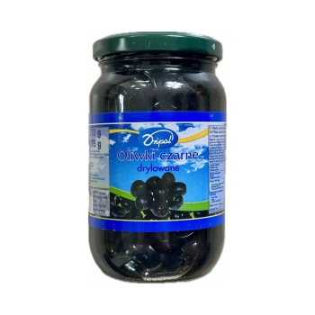 Маслини чорні без кісточки Dripol (370г)