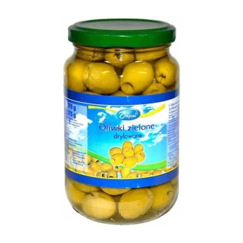 Оливки зелені без кісточки (370г)