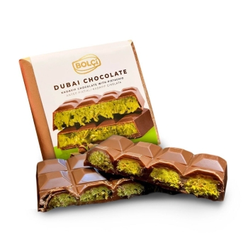 Дубайський шоколад з фісташкою Bolci Dubai Chocolate (100г)